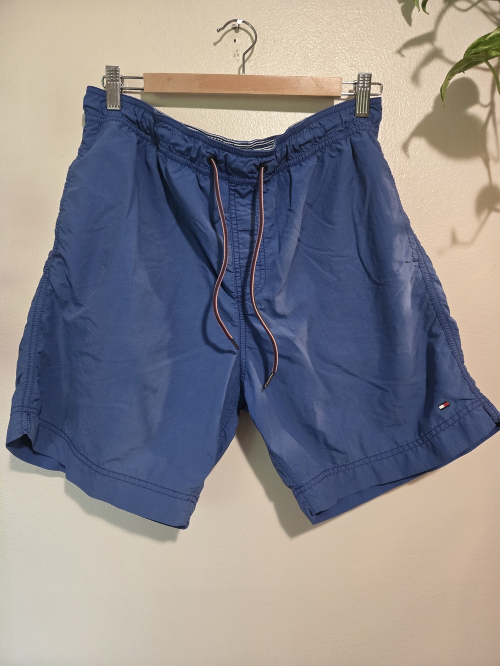Tommy Hilfiger Large Blue Drawstring Swim Shorts